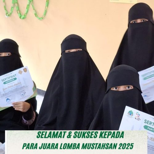 SMP Putri Humaira, Rebut Gelar Juara MHQ pada ajang Musabaqoh Tahunan Hari Santri Nasional (MUSTAHSAN) di Pondok Pesantren Al Qur’an KH. Abdullah Syafi’ie, Pulo Air, Sukabumi, Minggu (19/10/2025)