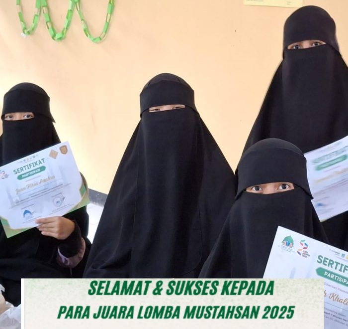 SMP Putri Humaira, Rebut Gelar Juara MHQ pada ajang Musabaqoh Tahunan Hari Santri Nasional (MUSTAHSAN) di Pondok Pesantren Al Qur’an KH. Abdullah Syafi’ie, Pulo Air, Sukabumi, Minggu (19/10/2025)