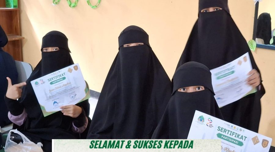 SMP Putri Humaira, Rebut Gelar Juara MHQ pada ajang Musabaqoh Tahunan Hari Santri Nasional (MUSTAHSAN) di Pondok Pesantren Al Qur’an KH. Abdullah Syafi’ie, Pulo Air, Sukabumi, Minggu (19/10/2025)